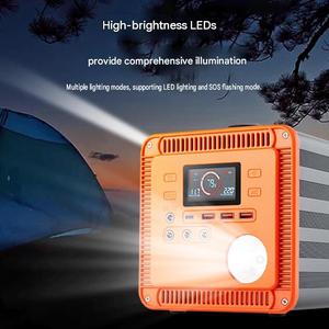 Centrale Électrique Portable Extérieure Haute Puissance 400W 500W, Générateur Solaire Domestique, Système de Stockage d'Énergie - Product Image 1