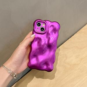<span class=keywords><strong>Cover</strong></span> per Telefono INS con Design 3D a Bolle, Colorata, Lucida al Laser, Carina, con Bordo Ondulato in TPU per <span class=keywords><strong>iPhone</strong></span> 15 Pro Max 14 Plus 13 12 Pro <span class=keywords><strong>11</strong></span> - Product Image 5