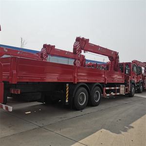 Camion de cargaison HOWO Sitrak 6*4 monté sur camion de cargaison japon unic v1200 camion de grue à flèche télescopique haute performance - Product Image 2