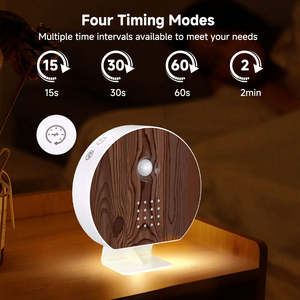 Caja Musical de Madera Redonda con Sonidos de Pájaros, 9 Melodías, Funciona con Pilas, Personalizable al por Mayor, Set de Regalo - Product Image 6