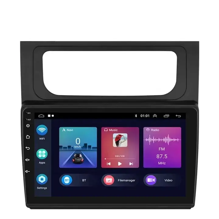 VW Volkswagen Touran için 10 inç Android 13 araba radyo 2011-2015 araba radyo Stereo Carplay Android oto GPS WiFi toptan faktörü