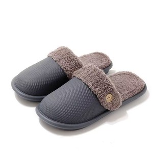Nouvelle Collection Automne Hiver – Mules Décontractées en Coton Amovibles, Chaudes, à Semelle Épaisse en <span class=keywords><strong>EVA</strong></span>, pour Couples, en Peluche – Vente en Gros - Product Image 4