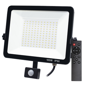 Reflector LED con Sensor de Movimiento 30W/50W/100W para Jardín, Sensor PIR de <span class=keywords><strong>Amanecer</strong></span> <span class=keywords><strong>y</strong></span> <span class=keywords><strong>Anochecer</strong></span>, IP66, Resistente al Agua, Iluminación de Seguridad, CE, RoHS, UKCA, RCM - Product Image 1