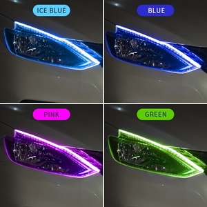 Đèn <span class=keywords><strong>Led</strong></span> Chạy Ban Ngày <span class=keywords><strong>30</strong></span> 45 60Cm 12V, Đèn Tín Hiệu Rẽ, Dải Đèn Pha <span class=keywords><strong>Led</strong></span> Linh Hoạt, Điều Khiển Bằng Ứng Dụng - Product Image 5