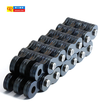 LH1066/BL566 6x6 QJ Transmission de puissance Chaîne à rouleaux pour chariot élévateur à feuilles industriel Chaîne d'équipement pour chariot élévateur à feuilles