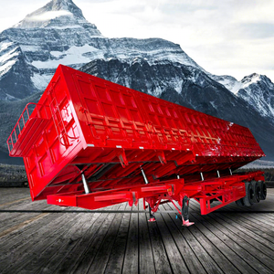 Semirremolques Volquete Laterales de Acero de Alta Calidad, 60 Toneladas, LUYI, 3 Ejes, Hidráulicos, 30-50 CBM, Nuevos - Product Image 1