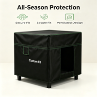 Housses de protection imperméables et coupe-vent pour meubles d'extérieur modulaires, anti-neige, pour patio et jardin