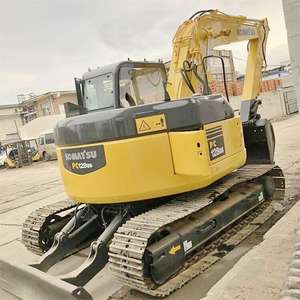 Goede Heide Gemaakt In Japan Originele Kleur 13 Ton Met Lemmet Gebruikt Japan Komatsu Pc128us Graafmachine Te Koop - Product Image 1