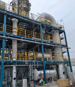 China Purepath Automatische Gebruikte Olie Recycling Naar Dieselfabriek Met Plc Controlesysteem