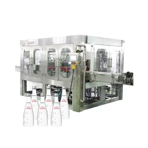 High Performance Glass Bottle Water Filling Bottling Production Line