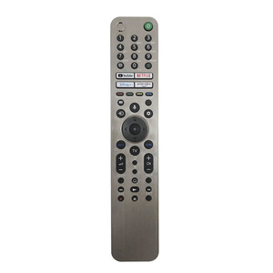 RMF-TX621E Fixed <strong>Code</strong> Voice <strong>Remote</strong> <strong>Control</strong> for 4K/8K Bravia HD <strong>TV</strong> Black 2 AAA Battery 10-16M Range Infrared - Product Image 1