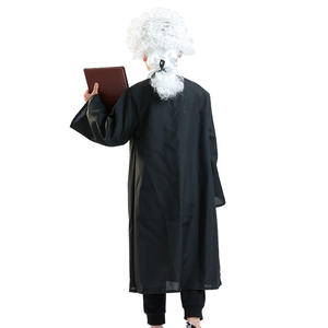 Costume d'<span class=keywords><strong>avocat</strong></span> d'Halloween pour enfants costume de performance costume de juge de jeu de rôle professionnel pour enfants - Product Image 3