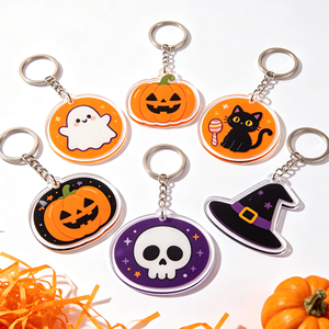 Porte-clés fantaisie d'Halloween en gros pour les récompenses de fête des enfants et les récompenses de classe - Product Image 2