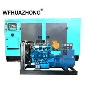 Generator Cina Penjualan Laris Pabrikan Mesin Power40kw, 50kw 60kw Diesel Elektrik Generator Super Diam Dijual