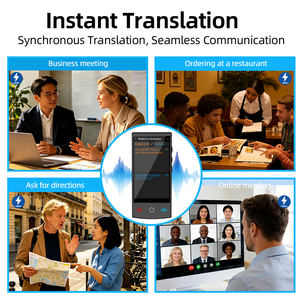Traductor Inteligente con IA de Amazo, con Chatgpt Integrado, Traducción en Línea de 160 Idiomas, Dispositivo de Traducción Instantánea Personalizado para Negocios - Product Image 6