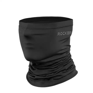 Custom Bandanas with Logo Neck Gaiter Solid Black Tube Seamless Bandana Head Scarf Printing Black Multifunctional Skull Bandanas