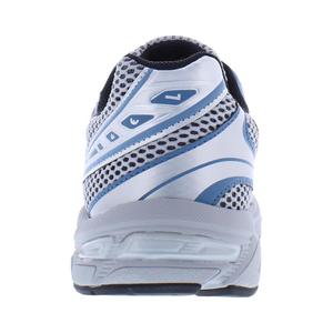 Zapatillas para caminar unisex Asics Gel 1130, color plateado, negro, azul, parte superior de malla, ajuste cómodo - Product Image 3