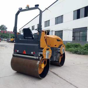 Sdbm storike รถบดถนนแบบดรัมคู่ขนาด5ตันรถบดถนนลูกกลิ้งยางมะตอย - Product Image 5