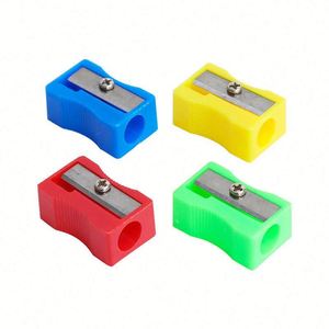 Taille-crayon portable en plastique et acier de haute qualité avec logo personnalisé en gros pour étudiants, professionnels, usage de bureau - Vente en gros - Product Image 1