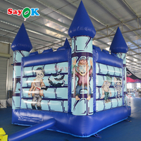 Château gonflable personnalisé de petite taille pour enfants