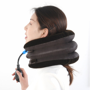 Dispositif de traction cervicale à trois couches, gonflable manuellement, pour soulager la douleur et corriger la posture - Product Image 3