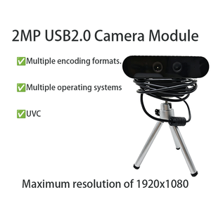 โมดูลกล้อง CNC 2MP USB2.0 ที่ปรับแต่งได้ 1920×1080 1/2.7" CMOS DFOV76 °   ปลั๊กจดจำใบหน้าแบบ 5PIN 1.25MM พร้อมใช้งาน - Product Image 1