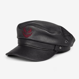Sombrero de Pescador Unisex Ajustable de Material PU con Logotipo Personalizado por Transferencia Térmica, Gorra de Sol de Moda de Gamuza Sintética Premium - Product Image 1