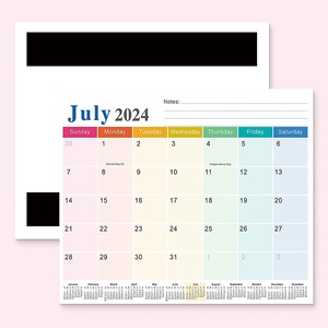 Calendrier magnétique hebdomadaire personnalisable effaçable à sec, planificateur inscriptible sur mesure, aimant pour réfrigérateur - Product Image 3