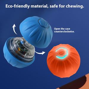 Balle sautante jouet pour chien balle résistante aux morsures automatique drôle chien artefact auto-hey soulager l'ennui animal de compagnie électrique chat jouet intelligent - Product Image 4