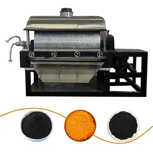 High Efficiency Cheese Potato Starch Liquid Food Roller Scraper Dryer Food Drum Dryer
