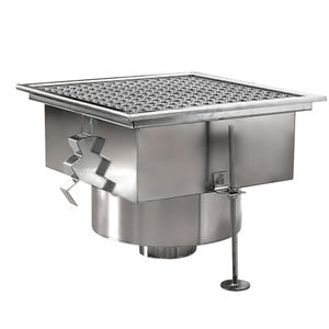 Canalones de Drenaje Industriales Higiénicos, Rejilla de Drenaje de Acero Inoxidable y Sistema de Drenaje Ranurado para Cocinas Comerciales - Product Image 1