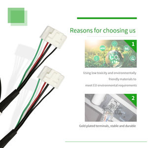 Терминал уплотнительного кольца 2,54 мм, Соединительный разъем, автомобильный, изготовленный на заказ XH2.54, гнездо UL2464, промышленный стыковочный предизоляционный жгут проводов - Product Image 5