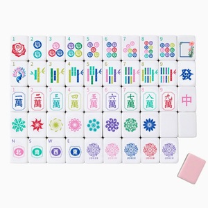 Juego de Mahjong Americano <span class=keywords><strong>Miss</strong></span> Darling Anti-Decoloración, Juego de Mahjong de 3 Capas, Moderno y Elegante, para Entretenimiento y Regalos para Adultos - Product Image 1