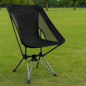 Chaise de camping pliable et légère pour les voyages en plein air - Product Image 1
