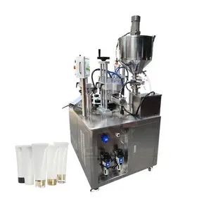 High efficiency New Automatic Plastic Soft Cream Tube Sealer Tube Filling and Sealing Machine