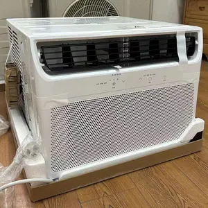 Small 9000BTU Window Mounted Air Conditioner For Bedrooms Hotels Electric Power AC Type Cooling Only US Plug In Stock