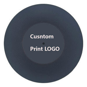 Branded Silicone PVC Drink Coaster Rubber Round Cup Mat Non Slip Heat Resistant <b>Table</b> <b>Protector</b> Pad for Promotional Gifts - Product Image 3