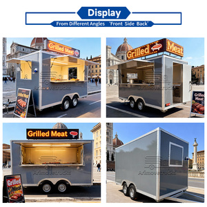 รถบรรทุกอาหารอเนกประสงค์สำหรับขายใกล้ฉันรถบรรทุกอาหารเบอร์เกอร์ทำจากพาสต้างานตามสั่ง - Product Image 2