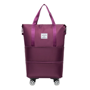 Bolsas de Viaje Oxford Expandibles de Gran Capacidad, Bolso de Mano Impermeable, Plegable y Portátil para Guardar Ropa de Viaje - Product Image 2