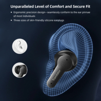 Wooask M3 Language Translator Earbuds,144 langues, dispositif de traduction bidirectionnel en temps réel, pas besoin de WiFi, pour les voyages d'affaires