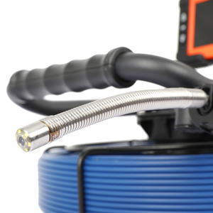 <span class=keywords><strong>Low</strong></span>-<span class=keywords><strong>Cost</strong></span> 12.8mm 4.8mm Cabo Esgoto Câmera de Inspeção de Vídeo CCTV Doméstico com 5 "Split Monitor - Product Image 6