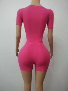 Pamuk Loungewear setleri Ropa De plaia Para Mujeres kadınlar için sevimli yaz tatil giysileri <span class=keywords><strong>2</strong></span> parça Set bayan pijama kısa seti Xs - Product Image 6