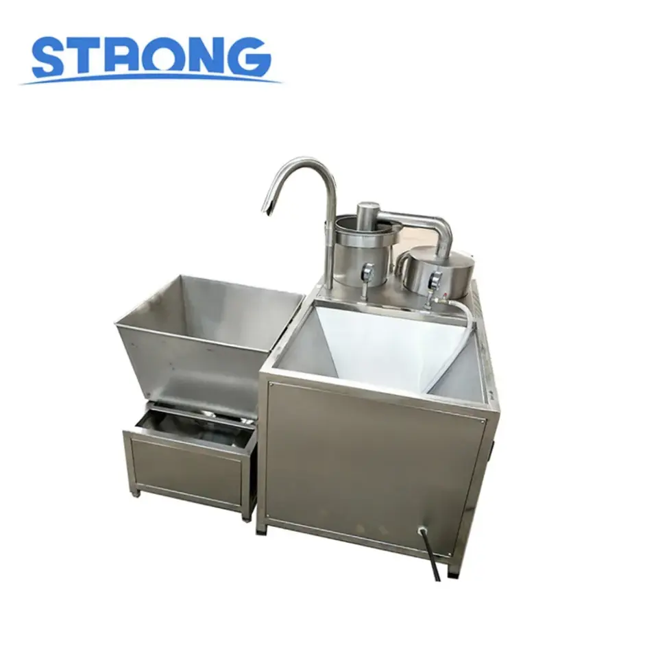 Automatische Maissamen-Waschmaschine Mungbohnen-Kaffee-Sesam-Sojabohnen-Waschmaschine Weizensamen-Getreide-Reinigungs maschine
