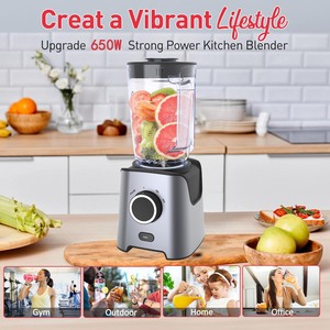 Thương mại đa chức năng nhà bếp Trái cây Mixer xử lý thực phẩm <span class=keywords><strong>2</strong></span> trong 1 máy ép trái cây Máy xay sinh tố máy với máy xay Combo - Product Image 2