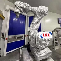 Penutup Pelindung Kain Robot Industri KUKA KR 6 R900-2 Anti Debu Tahan Air Tahan Api Anti-Statik untuk Penggunaan Laboratorium 1