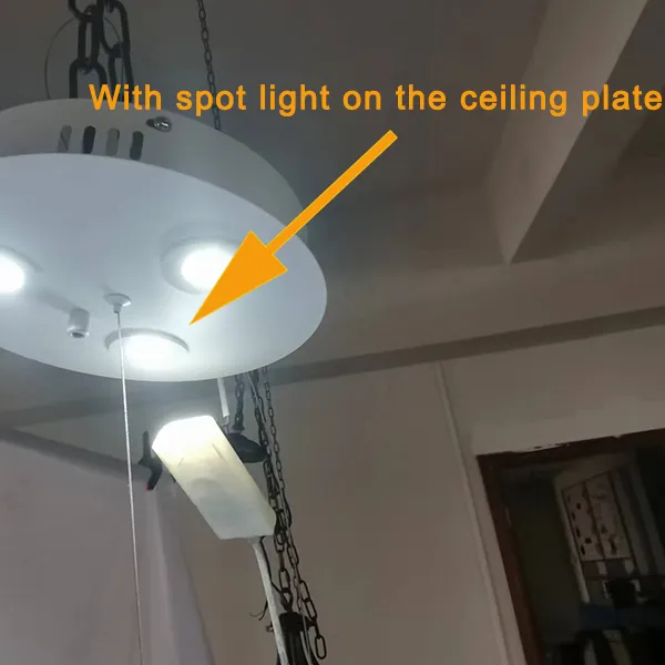 Lustre de malha moderna com lâmpada led, luminária pendente de metal para áreas internas