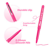 Stylos feutres personnalisés 36 couleurs Paper Mate Pointe moyenne Logo personnalisé Marqueurs de dessin pour enfants Stylo feutre pour fournitures artistiques