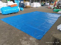 Bâche en PE imperméable à prix d'usine pour camions et voitures, usage industriel