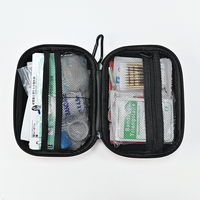 Mini trousse de premiers soins médicaux EVA personnalisée pour le ménage voyage survie urgence Mini boîte pour le sport camping randonnée sac à dos 24 en 1