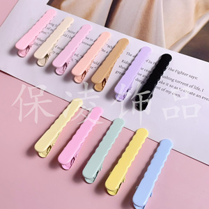 Carino da 5cm bel bruco senza traccia forcina per capelli Color Clip con onda <span class=keywords><strong>Guangzhou</strong></span> fermaglio laterale per feste in metallo resistente - Product Image 3